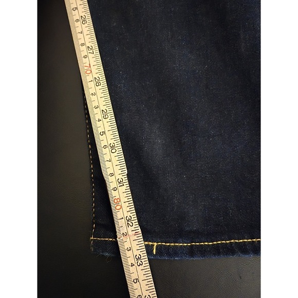 LEVI'S NEW Mens 519 38×34 Extreme Skinny Stretch Denim Blue Jeans Dark Wash - Picture 3 of 11